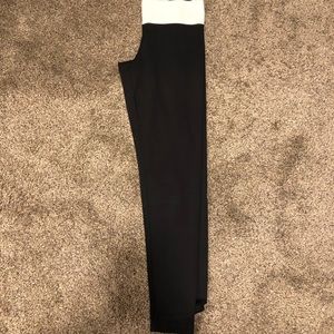 Reversible PINK black leggings